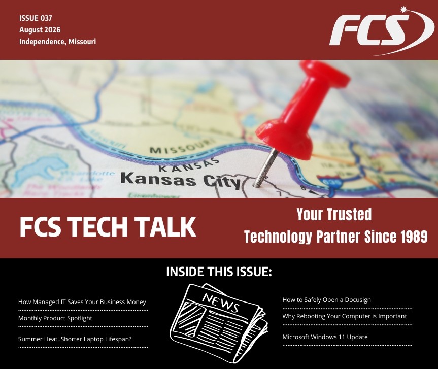 FCS Tech Talk Newsletter - August 2026