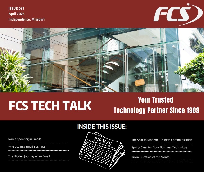 FCS Tech Talk Newsletter - April 2026