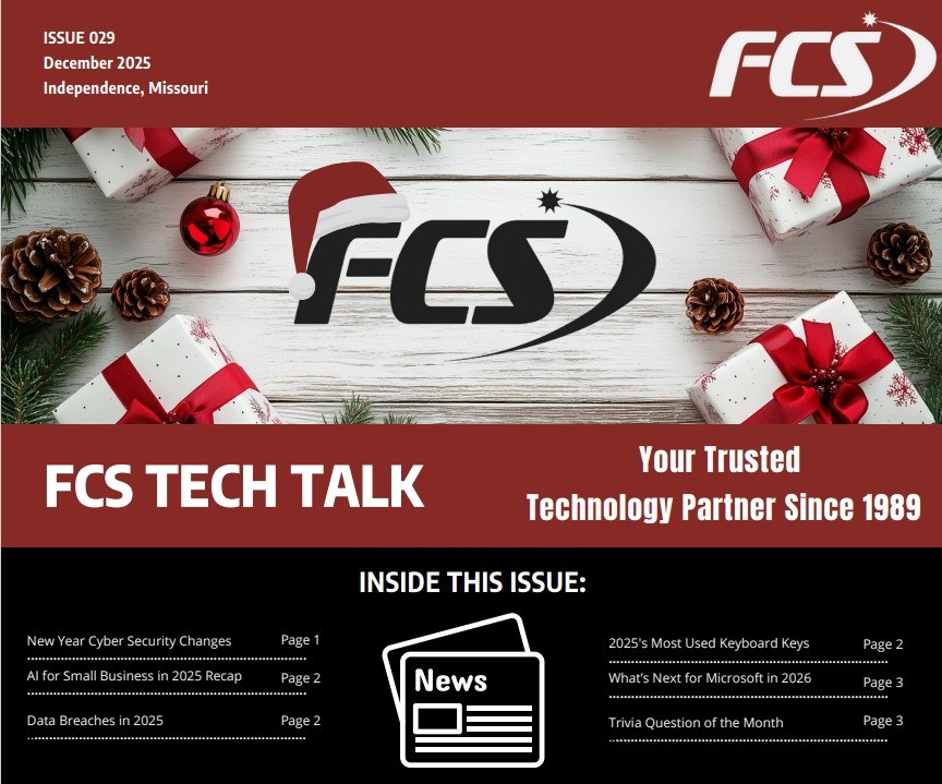 FCS Tech Talk Newsletter - December 2025